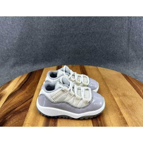 Nike Air Jordan 11 Retro 505836-140 Toddler Baby Size 6C Gray - Picture 1 of 10